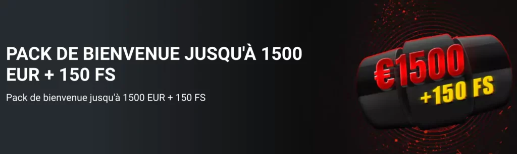 L'écran des bonus du 888Starz Casino affichant les options de dépôt en crypto-monnaie et les récompenses de bienvenue.