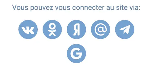 L'écran de connexion de 1xBet login Tunisie avec des options de réseaux sociaux incluant Telegram, Google, VK ID, et X.