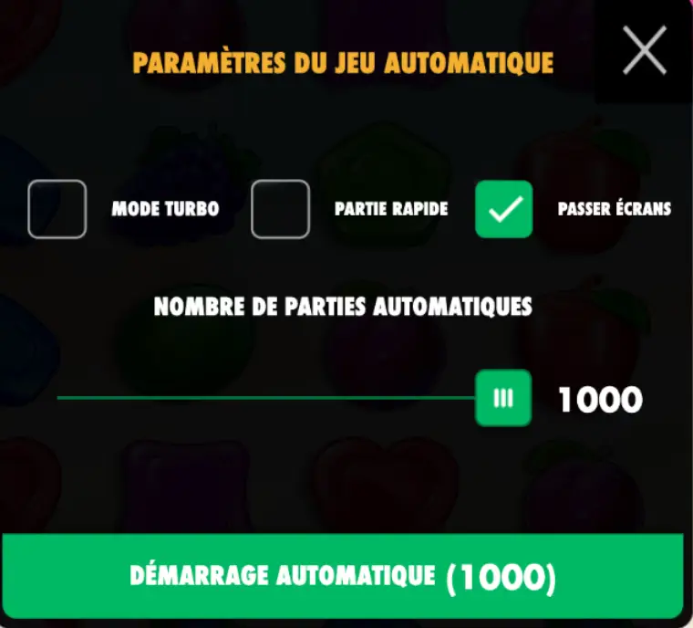 La machine à sous Sweet Bonanza est dotée d'une interface de jeu automatique pour les téléphones portables et les ordinateurs de bureau.