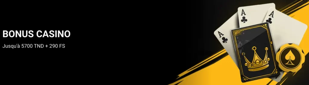 Bannière MelBet Tunisie mettant en évidence la répartition complète des bonus de bienvenue.